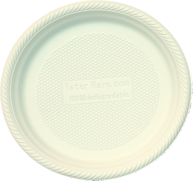 9" plate Potato Ware Plates